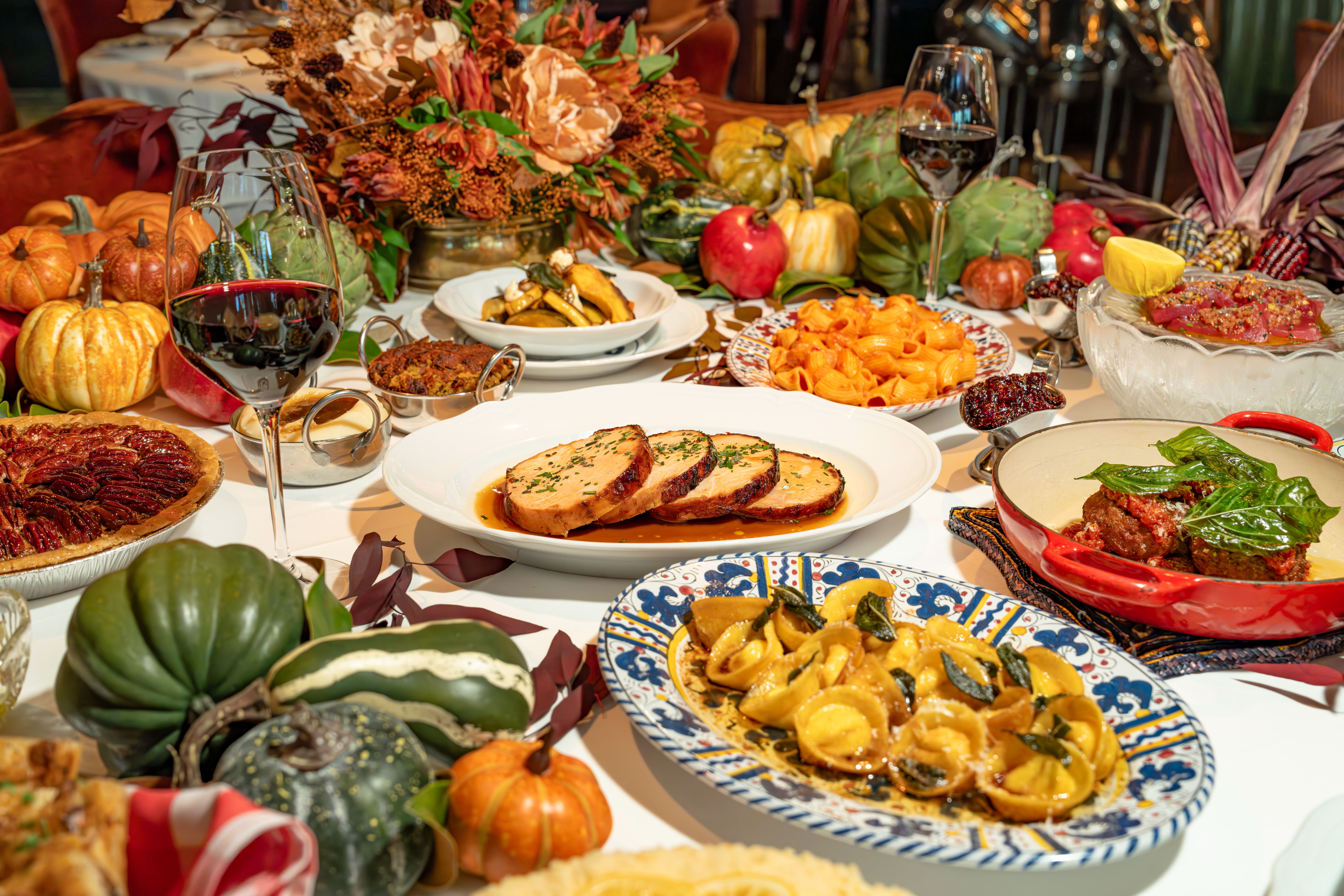 Selection from Carbone's Holiday Menu